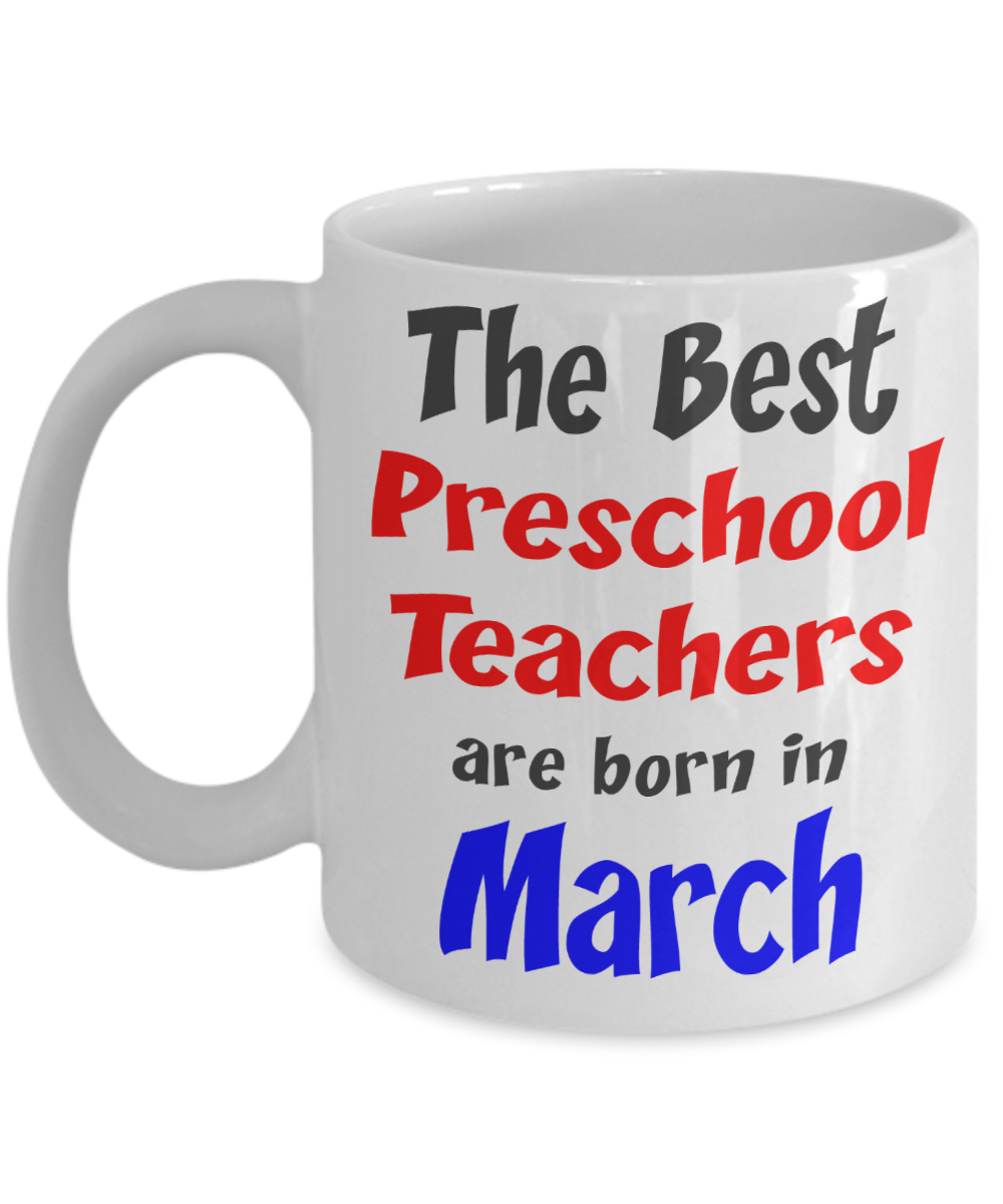 Preschool Teacher March Birthday Gift - The VIP Emporium