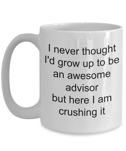 Advisor Gift Mug - Service Advisor Gifts - Academic Advisor - The VIP Emporium