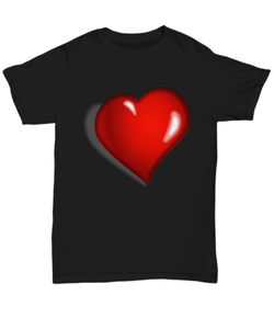 Valentine's Day Shirt - One Large Heart - The VIP Emporium