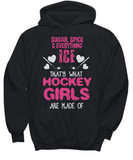 Ice Hockey Girls Hoodie - The VIP Emporium