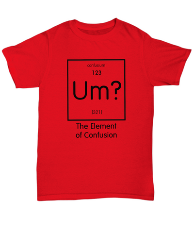 Element of Confusion shirt - The VIP Emporium
