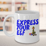 Express Your Elf funny Christmas Mug - The VIP Emporium