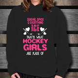 Ice Hockey Girls Hoodie - The VIP Emporium