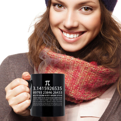 Pi Chart Mug Black - The VIP Emporium